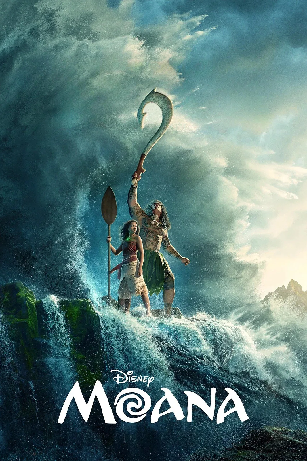 Affiche du film Moana (version française), à l'affiche cette semaine